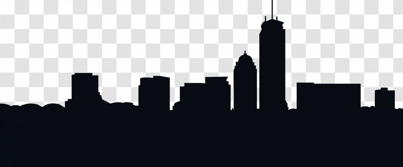 Boston Skyline Silhouette Royalty-free - Metropolis - City Transparent PNG