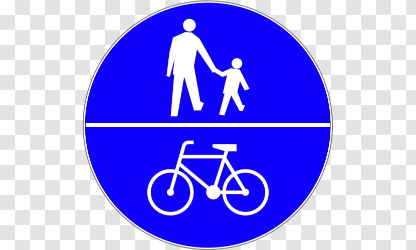 Poland Road Pedestrian Traffic Sign Bicycle - Brand Transparent PNG