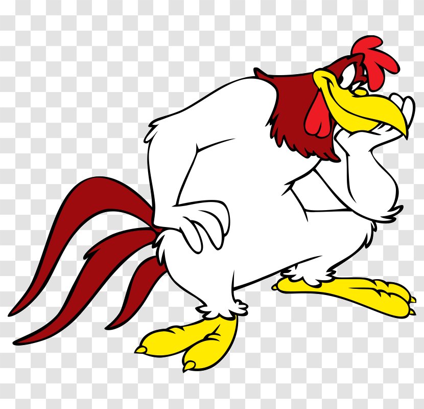 Foghorn Leghorn Chicken Henery Hawk Decal Sticker - Petal - Rooster Transparent PNG