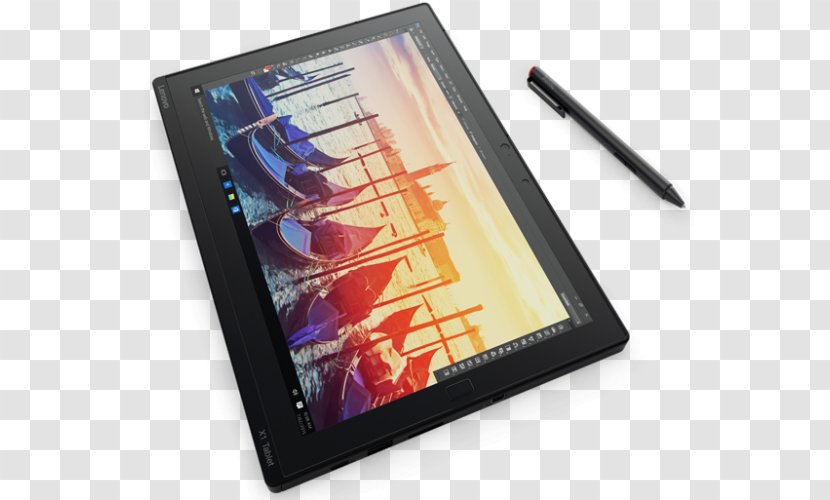 ThinkPad X1 Carbon X Series Laptop Lenovo Tablet Intel Core - Gadget Transparent PNG