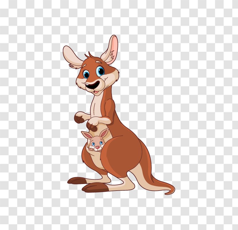 kangaroo clipart png of a dog