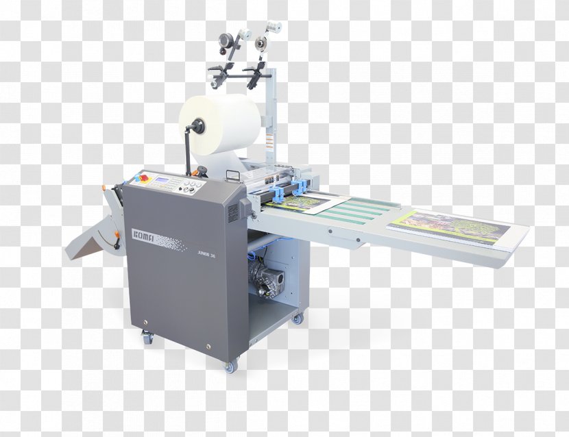 Paper Lamination Folding Machine Printing - Manufacturing - LAMINATION Transparent PNG