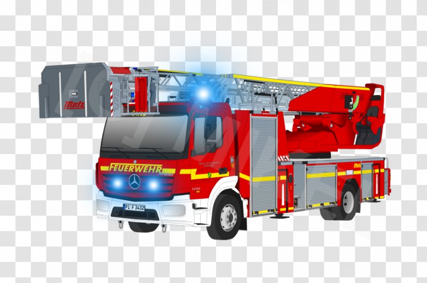 Fire Engine Department Firefighter Vehicle - Emergency Service Transparent PNG