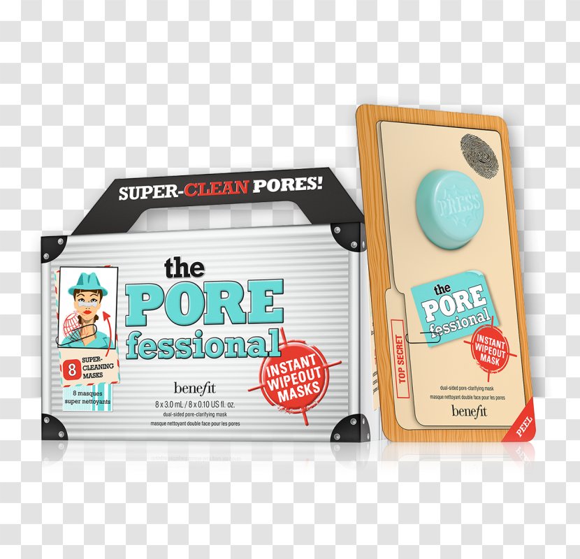 Benefit POREfessional Face Primer Cosmetics The Instant Wipeout Mask - Brand - Big Benefit! Transparent PNG