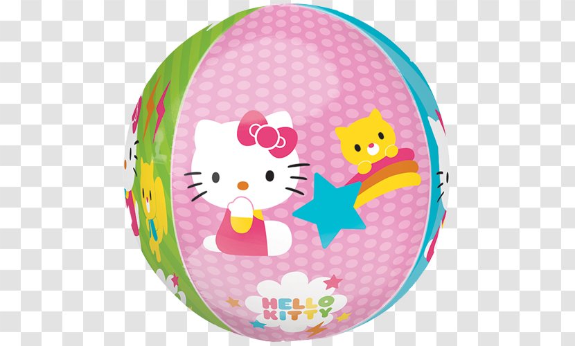 Balloon Hello Kitty Minnie Mouse Pinkie Pie Birthday - Mickey Transparent PNG