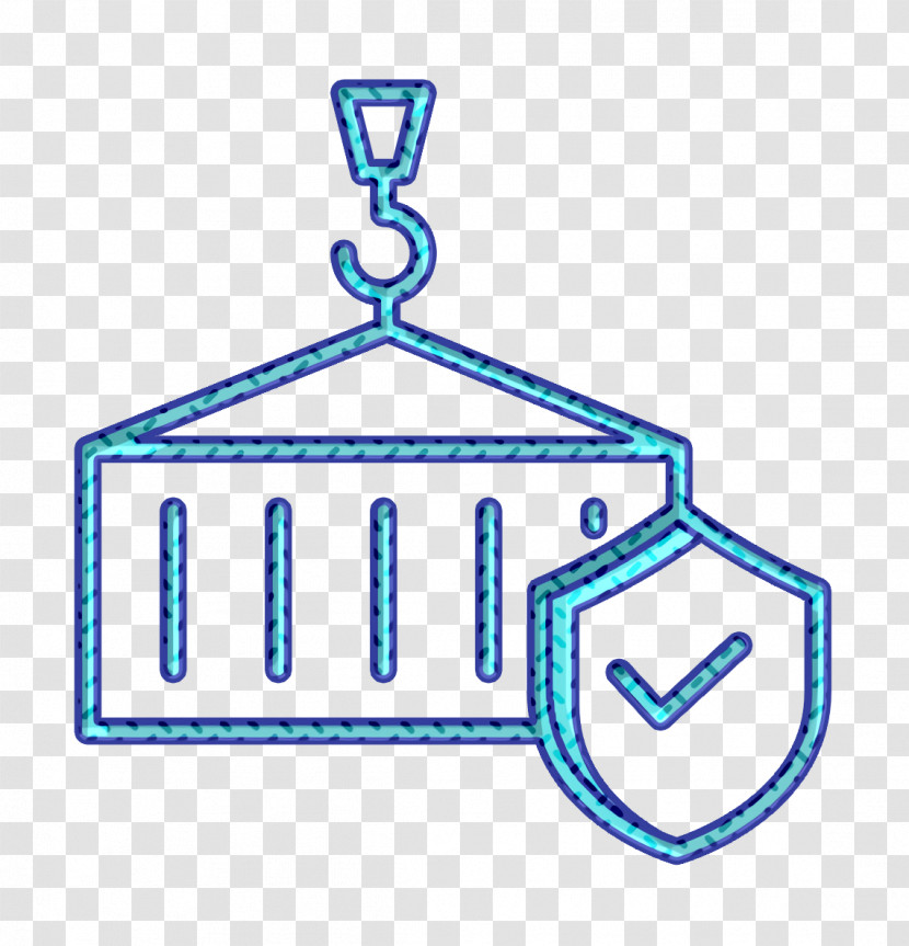 Insurance Icon Container Icon Logistics Icon Transparent PNG