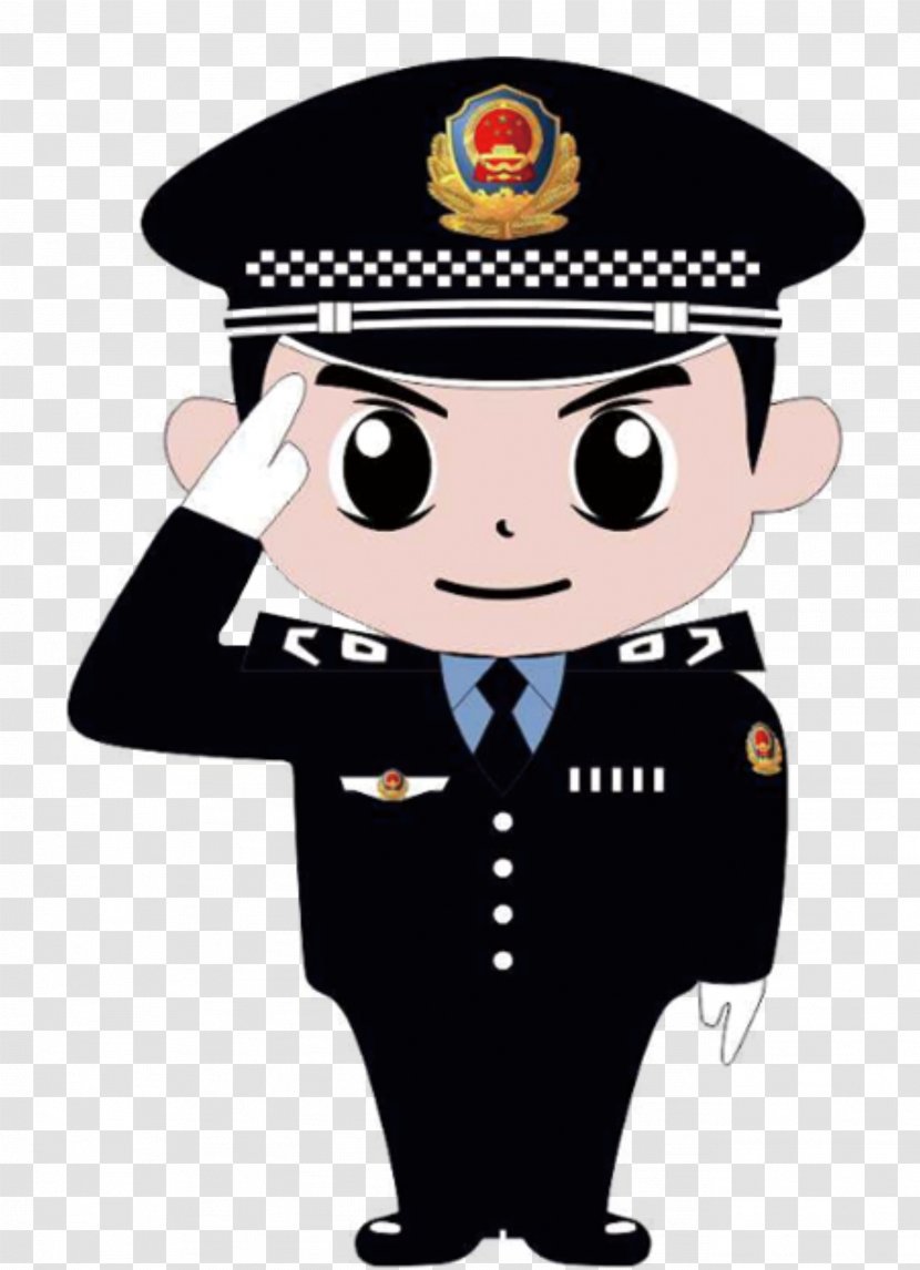 Police Officer Cartoon Icon - Fictional Character - People Image Transparent PNG
