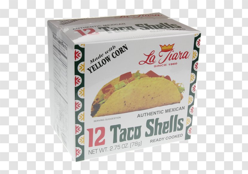 Taco Maize Sweet Corn Tiara - Box - Tortilla Transparent PNG