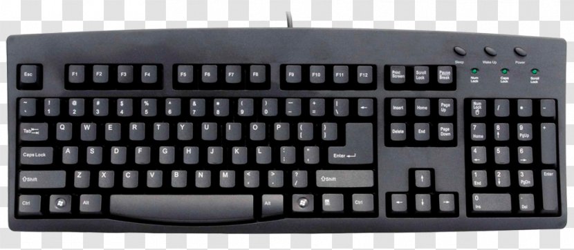 Computer Keyboard Shortcut Function Key Caps Lock Thin Client - Technology Transparent PNG