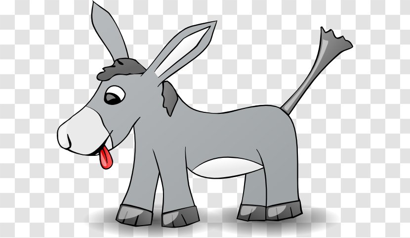 Donkey Download Clip Art - Tail Transparent PNG