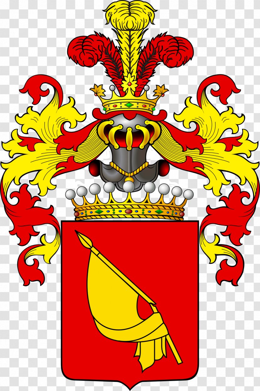 Poland Potocki Coat Of Arms Szlachta Polish Heraldry - Alfred Wojciech - Herby Szlachty Polskiej Transparent PNG