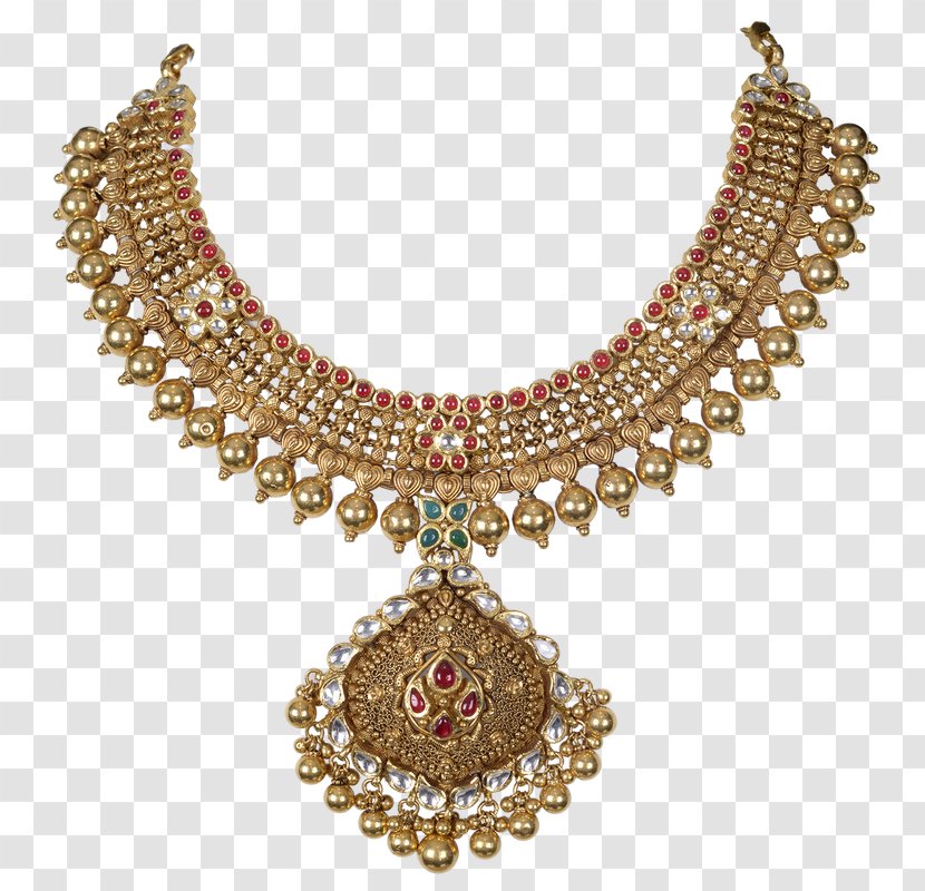Jewellery Necklace - Wedding Ring - Indian Transparent PNG