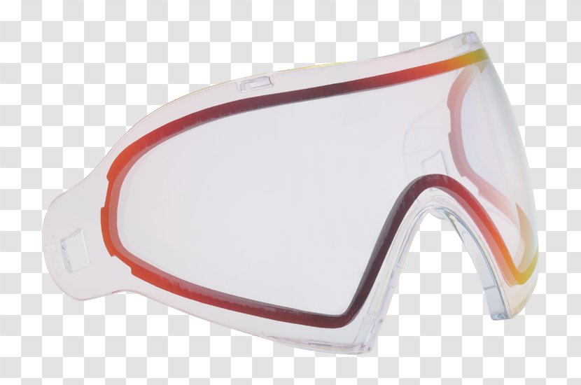 Dye Glass Goggles Inline-four Engine Lens - Paintball Transparent PNG