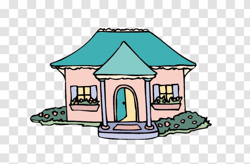 Cartoon Illustration - Architecture - Vector Houses Transparent PNG