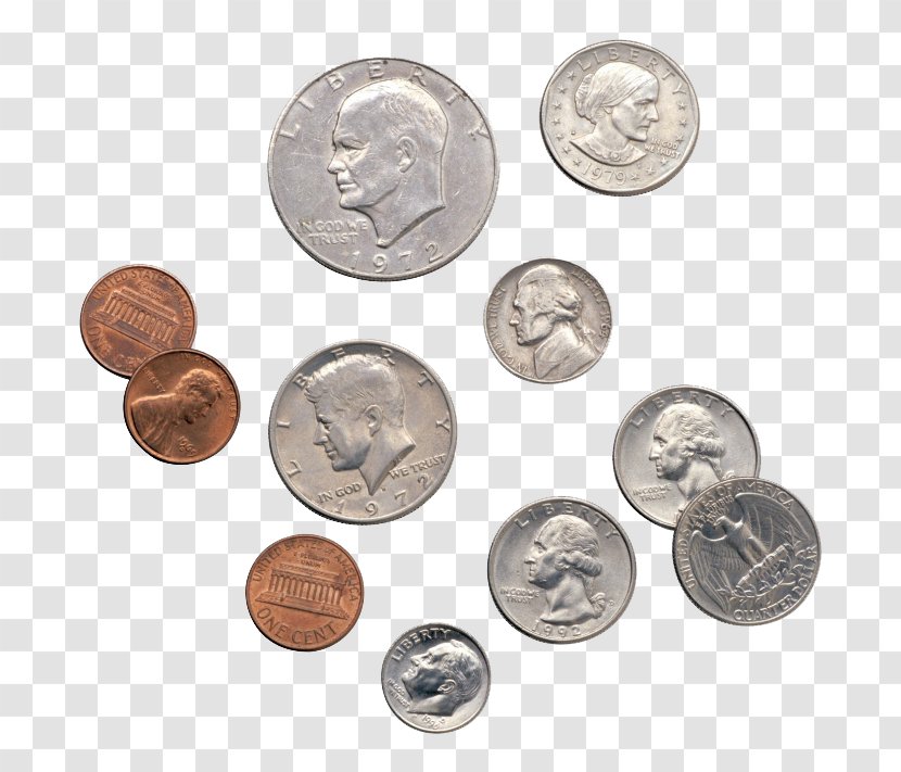 United States Dollar Coin Penny - Coins Photos Transparent PNG