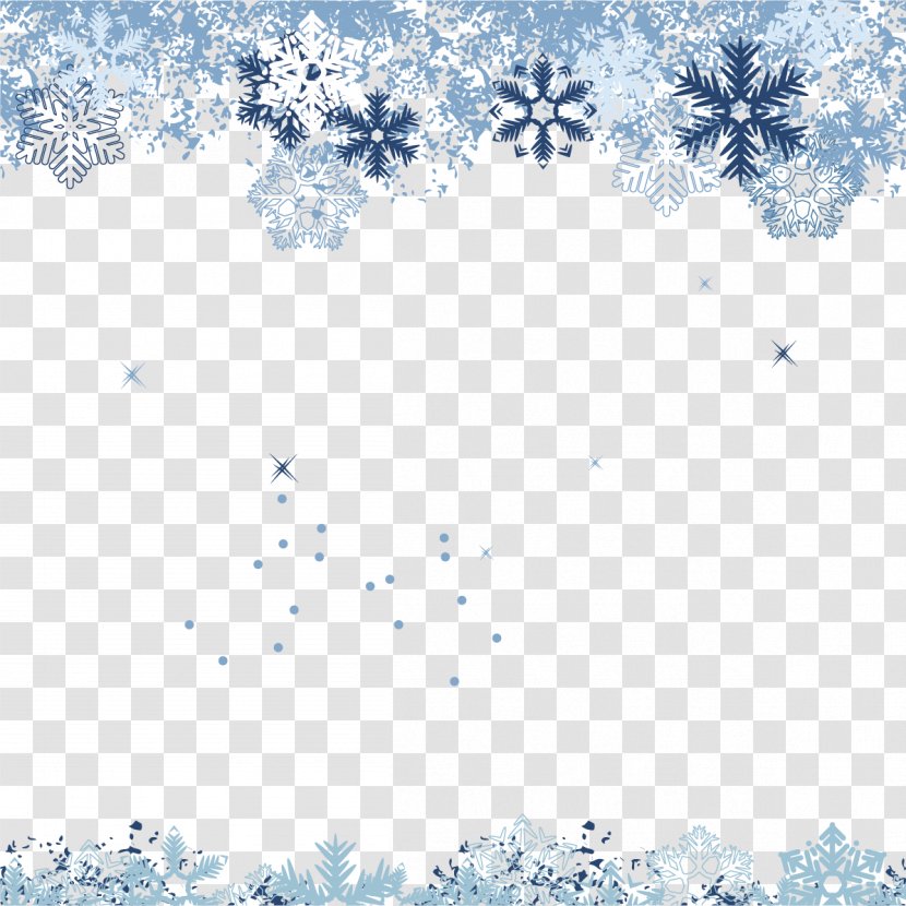 Snow - Symmetry - Winter Snowflake Background Transparent PNG