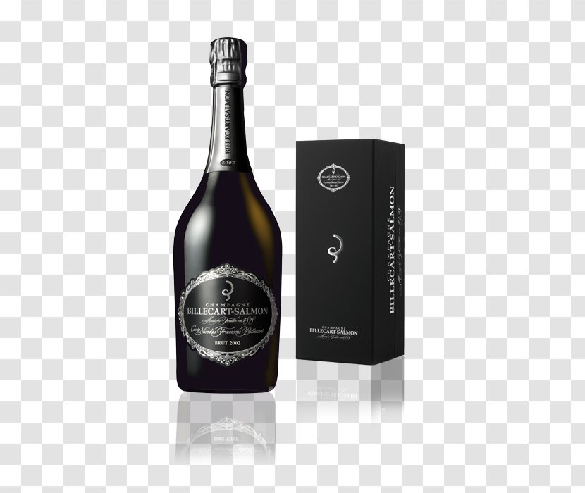 Billecart-Salmon Champagne Wine Pinot Meunier Noir - Vintage Transparent PNG