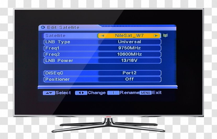 LED-backlit LCD Nilesat Television Channel Free-to-air - Starsat South Africa - Multimedia Transparent PNG