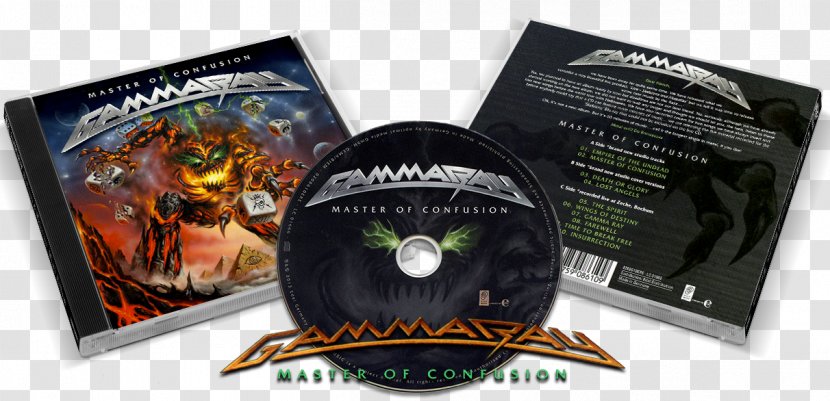 Master Of Confusion Gamma Ray Compact Disc DVD Van - Silhouette - Dvd Transparent PNG