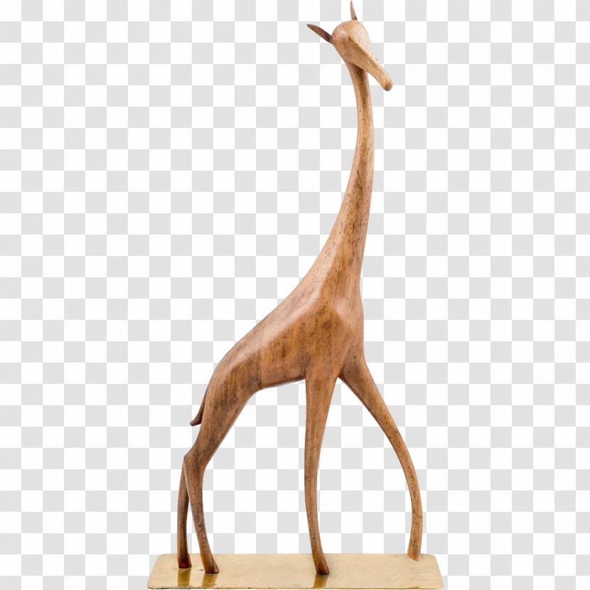 Giraffe Kunsthandel Kolhammer - Wildlife - Kunsthammer.at Sculpture Art Deco DesignGiraffe Transparent PNG