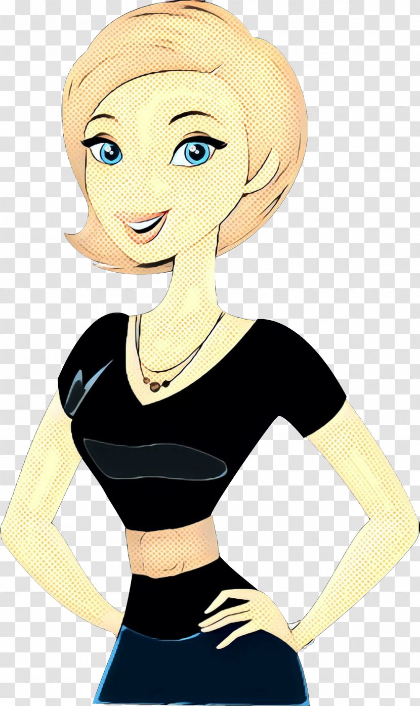 Clip Art Image Illustration Cartoon - Female - Girl Transparent PNG