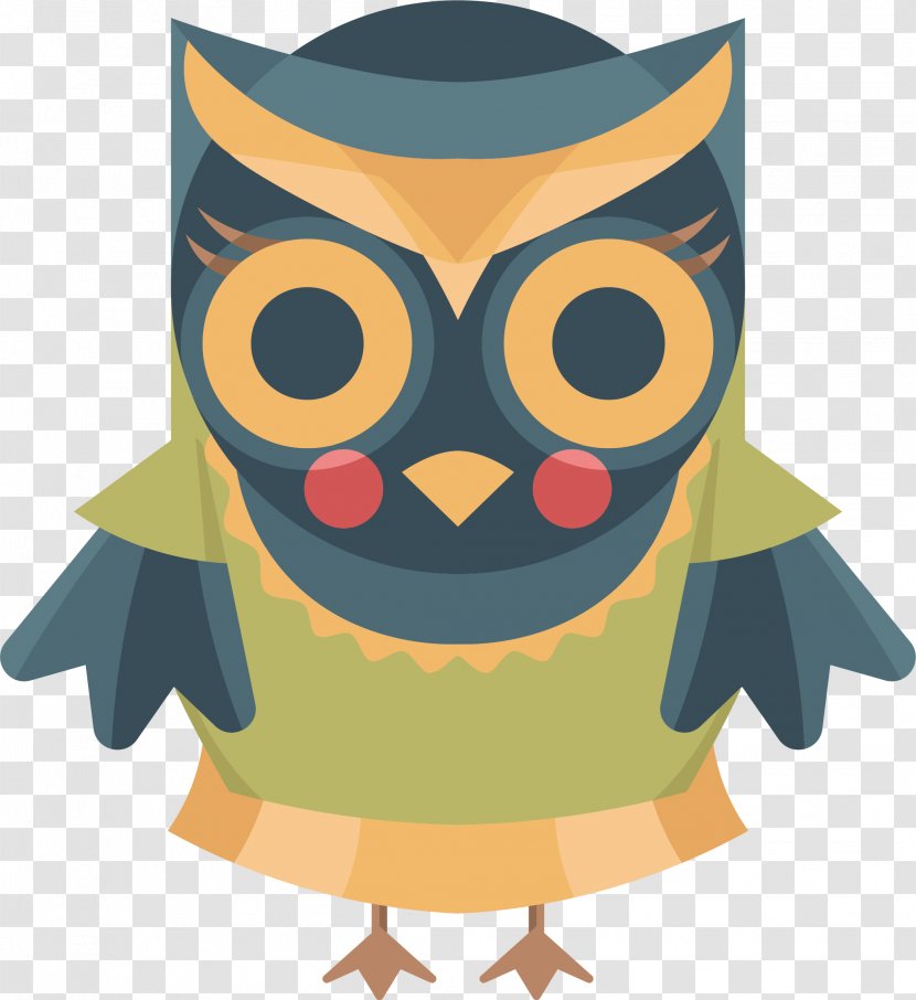 Owl Illustration - Drawing - Vector Transparent PNG