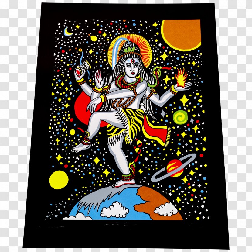 PMA Tattoo Artist - Printmaking - Flag Of Shiva Load Orange Transparent PNG
