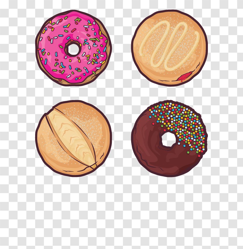 Donuts Food Tapestry Wall Transparent PNG