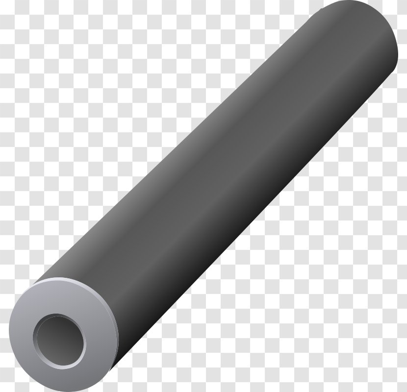 Pipeline Transportation Tube Metal - Cast Iron Pipe Transparent PNG
