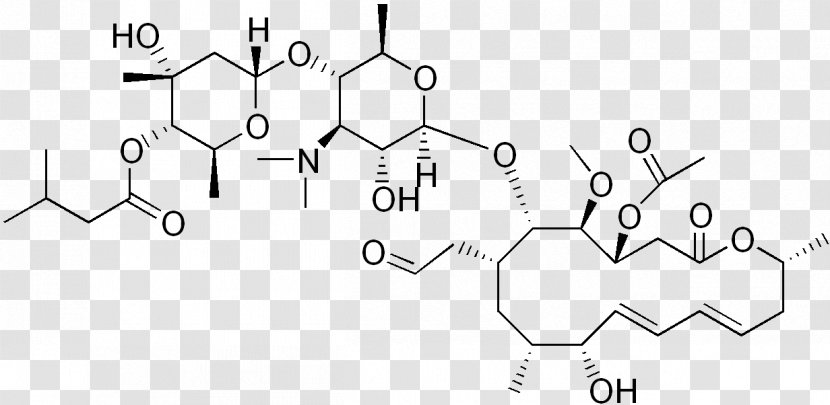 Josamycin Antibiotics Macrolide Miocamycin Erythromycin - Clarithromycin - Azithromycin Transparent PNG