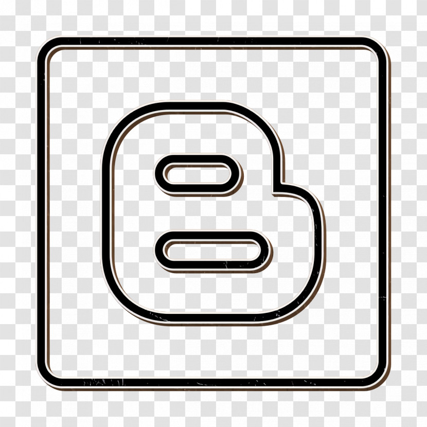Blogger Icon Social Media Icon Transparent PNG