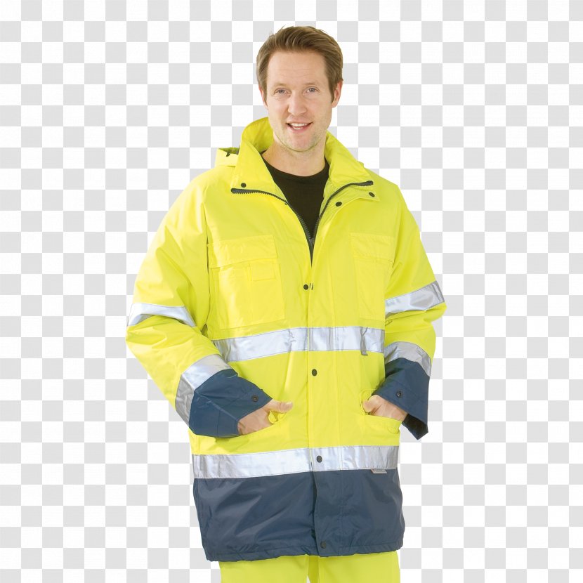 Hoodie Jacket Clothing Armilla Reflectora Workwear Transparent PNG