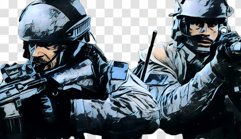 Soldier Cartoon - Police - Gun Poster Transparent PNG