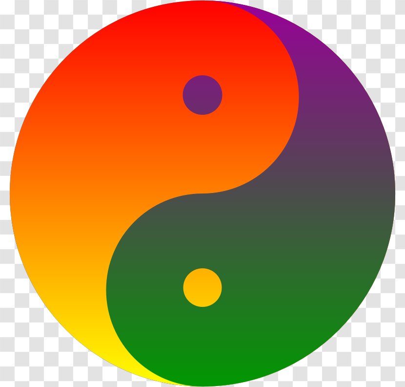 Yin And Yang Clip Art - Thumbnail Transparent PNG