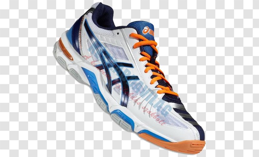 ASICS - Electric Blue - Canary Wharf Shoe Volleyball SneakersVolleyball Transparent PNG