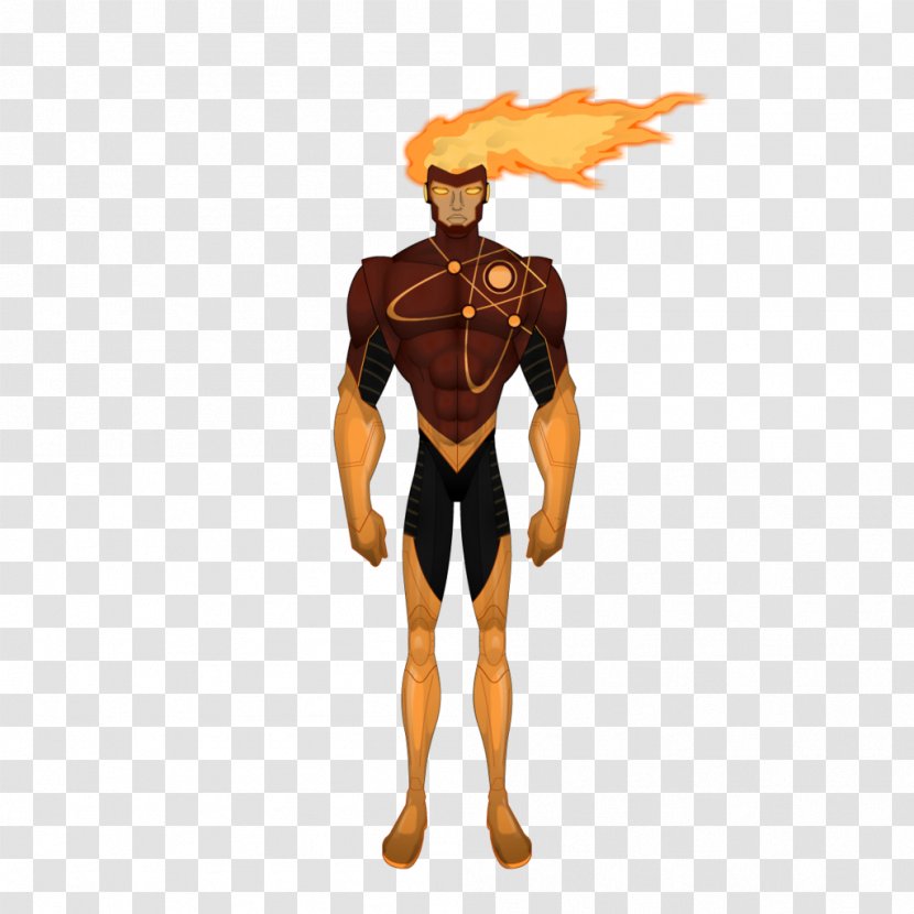Firestorm Blue Beetle Zatanna Justice League Superhero - Drawing - Human Torch Transparent PNG