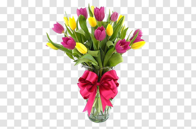 Floral Design Flower Floristry Tulip Birthday - Rose - Aurora Burealis Transparent PNG