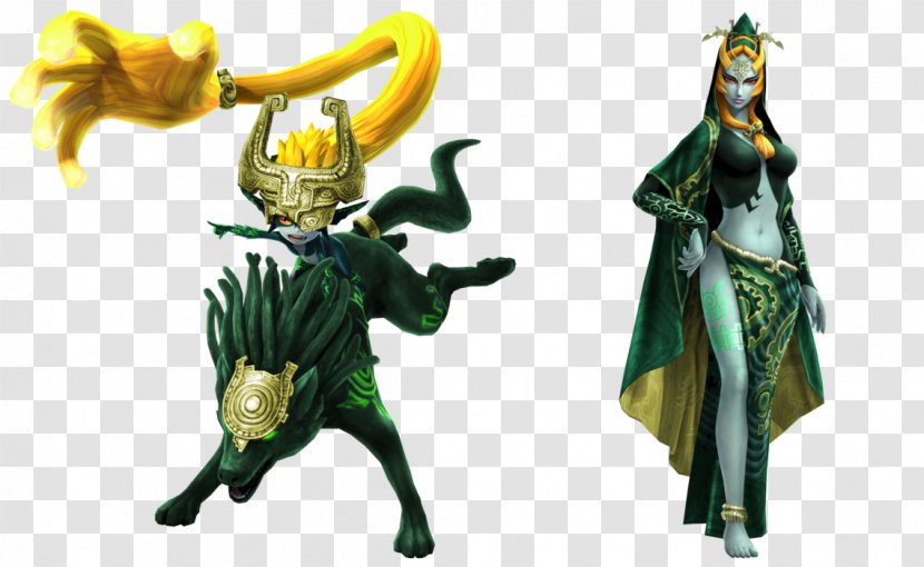 The Legend Of Zelda: Twilight Princess Hyrule Warriors Zelda Link Wii - Midna - Turquoise Background Transparent PNG