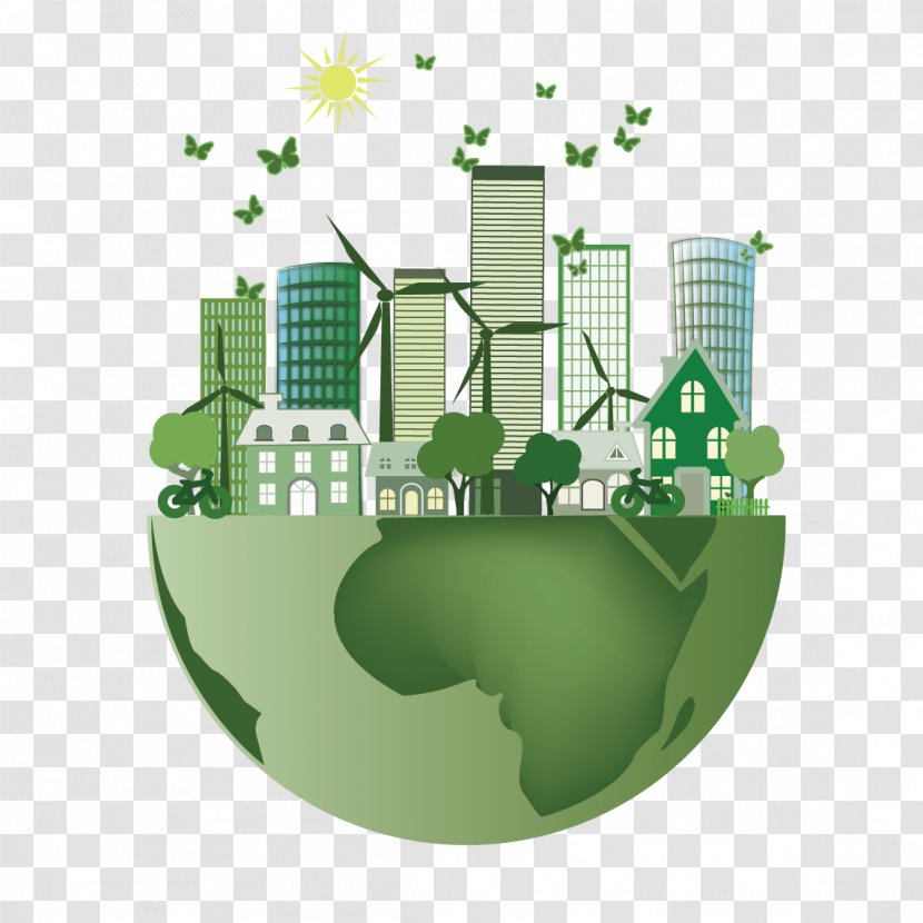 Earth Smart City Energy Information - Poster - On The Park Transparent PNG