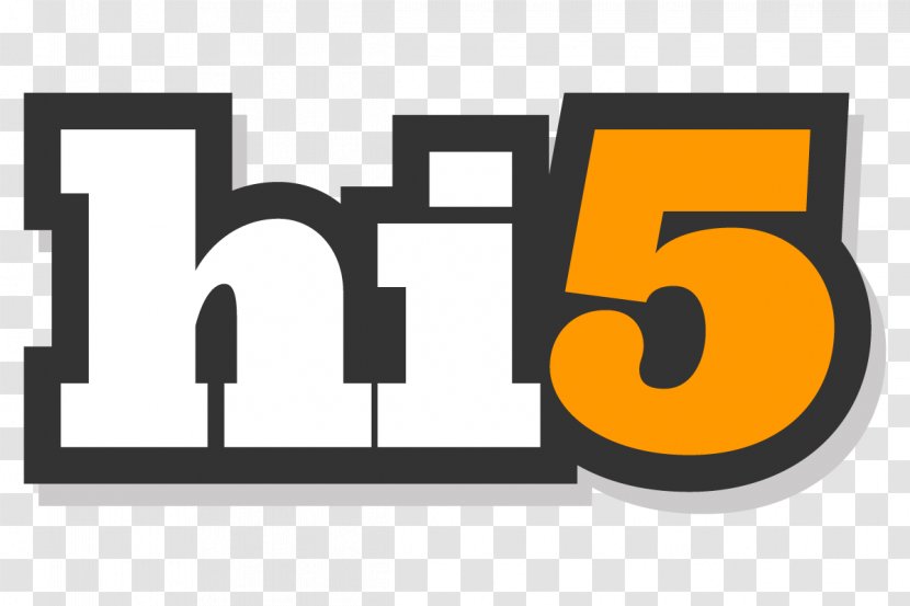 Social Media Hi5 Networking Service - Orange Transparent PNG