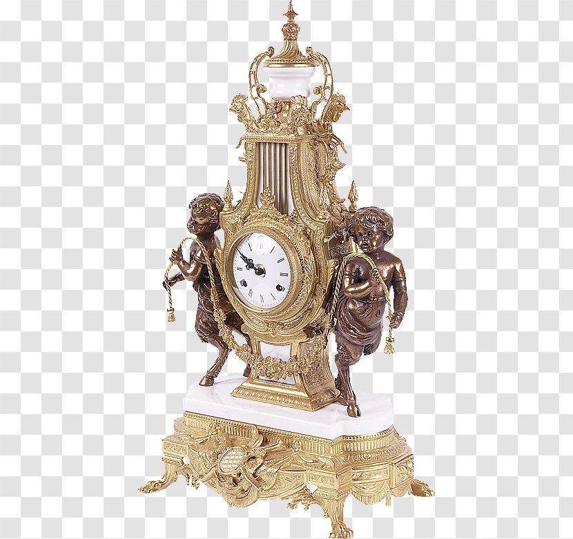 Clock Antique Clip Art - Brass - Bell Transparent PNG