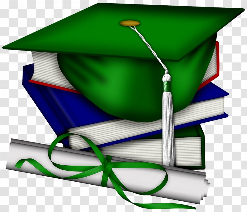 Graduation Ceremony Borders And Frames Square Academic Cap School Clip Art - Baccalaureate Service - Green Transparent PNG