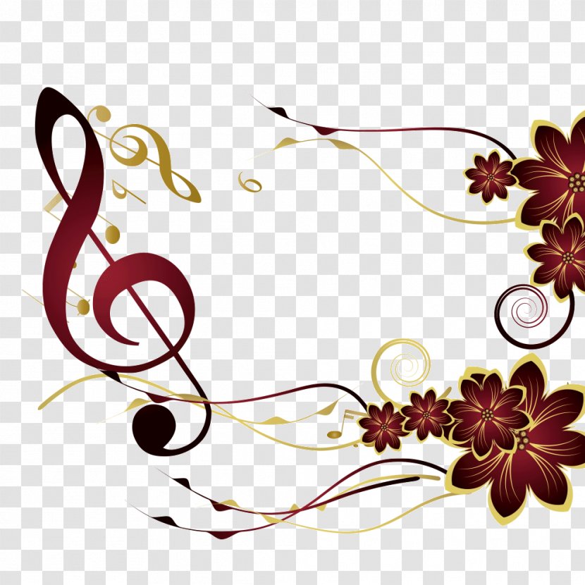 Musical Note - Tree - Frame Transparent PNG