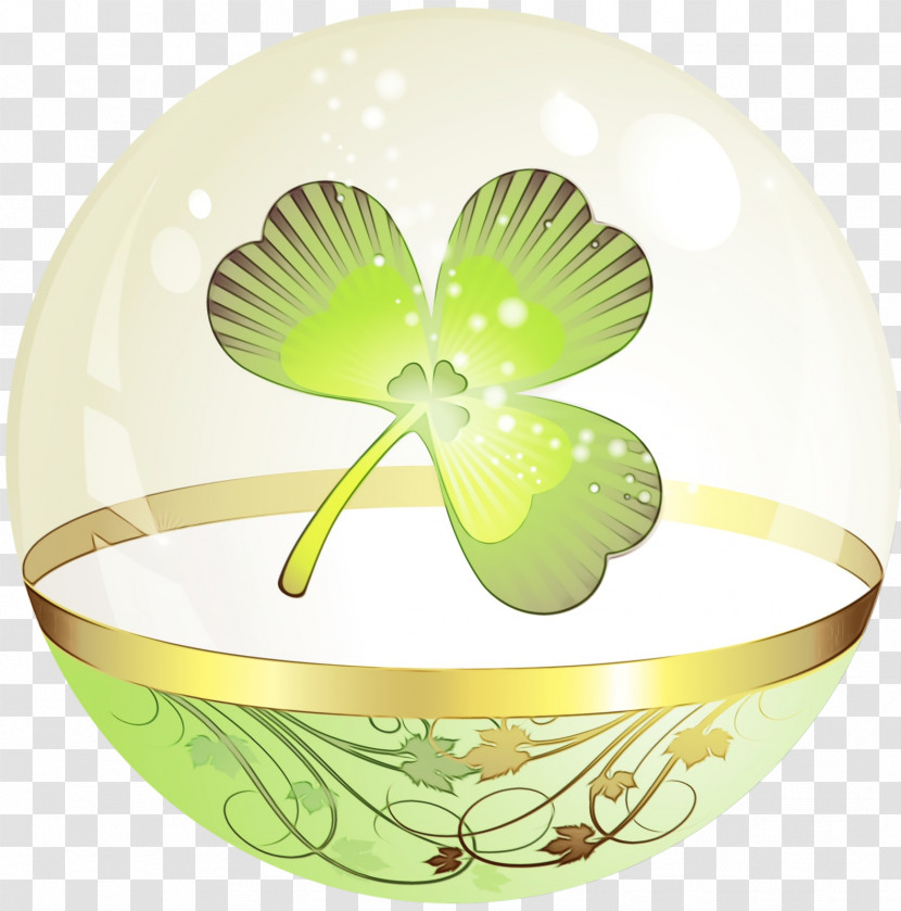 Green Dishware Leaf Porcelain Tableware Transparent PNG