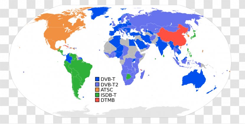 World Mapa Polityczna Globe ISDB-T International - Map - H264mpeg4 Avc Transparent PNG