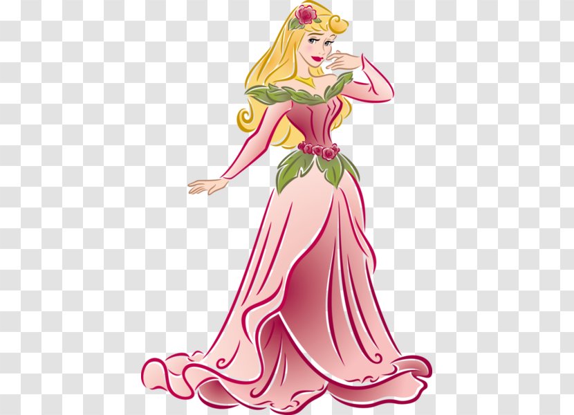 Princess Aurora Rapunzel Ariel Tiana Cinderella - Walt Disney Company Transparent PNG