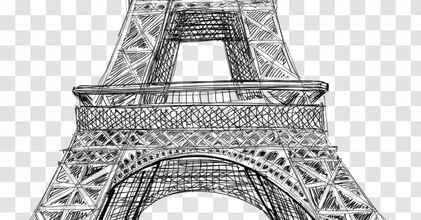 Eiffel Tower Image Drawing Transparent PNG