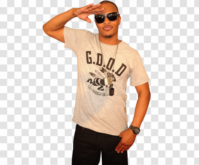 T.I. Trouble Man: Heavy Is The Head Grand Hustle Records About Money G.D.O.D. - Muscle - T-shirt Transparent PNG