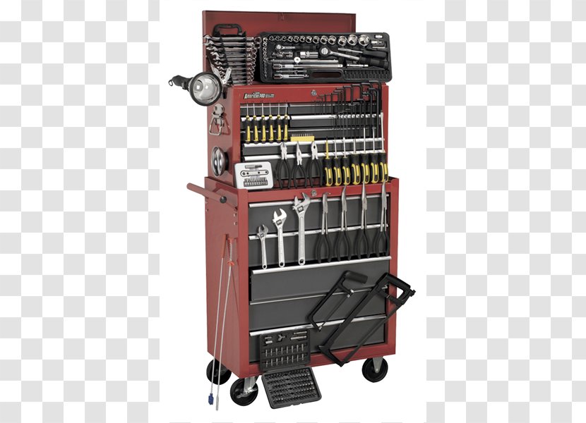Hand Tool Machine Boxes Drawer - Watercolor - Kit Transparent PNG
