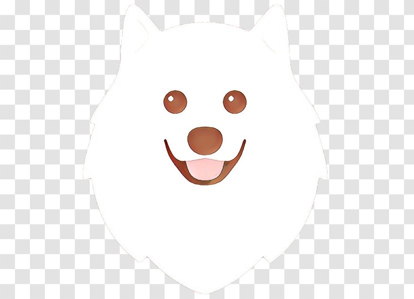 Emoticon - White - Mouth Snout Transparent PNG